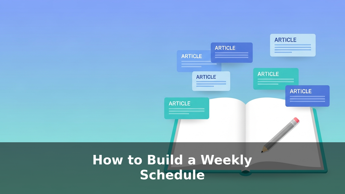 How to Build a Weekly Employee Schedule (Step by Step) — ShiftPro blog