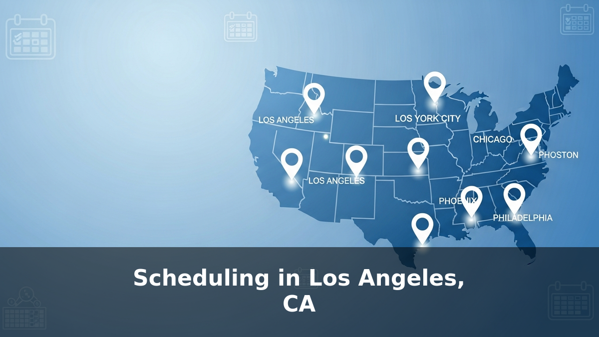 Employee scheduling software for small business in Los Angeles, CA