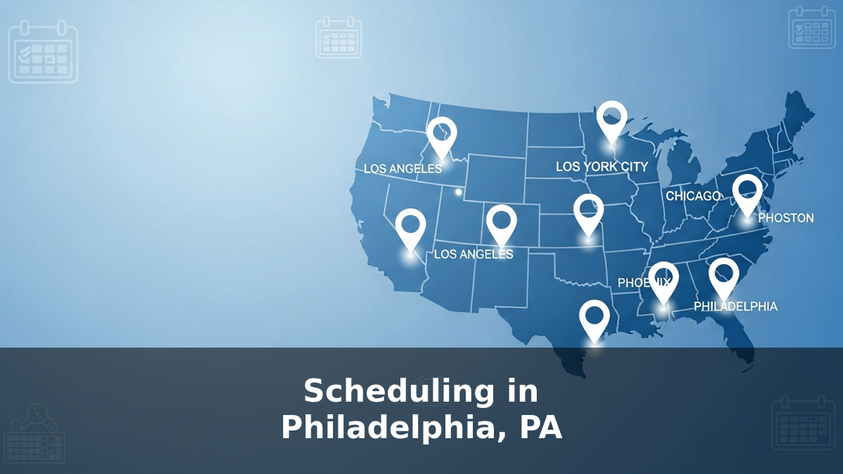 Employee scheduling software for small business in Philadelphia, PA