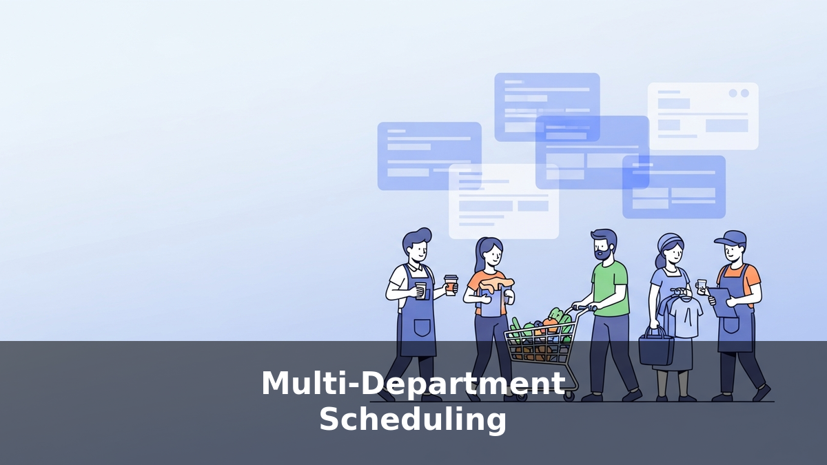 Multi-Department Scheduling — ShiftPro for small business